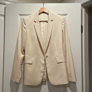 Theory ivory blazer